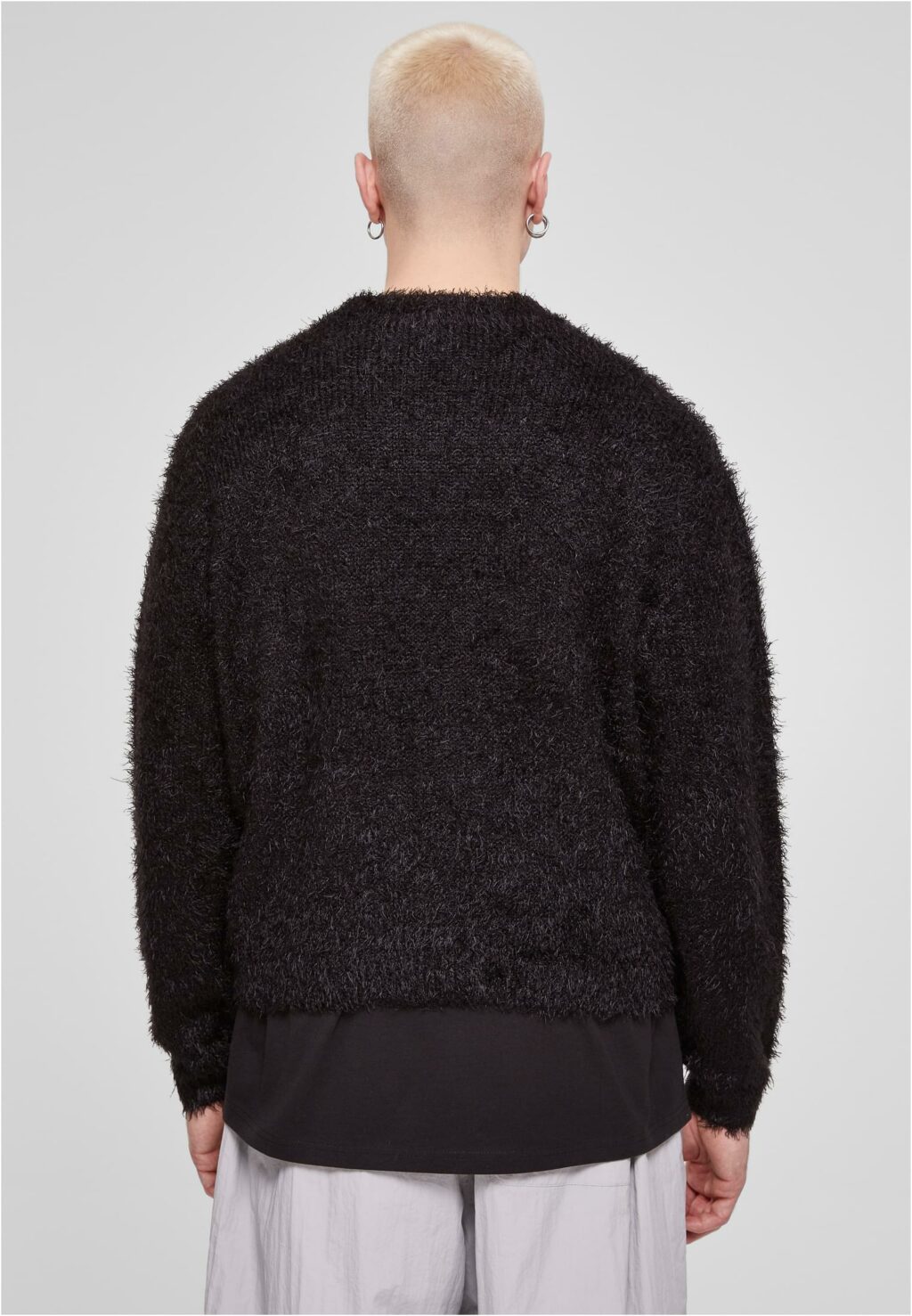 Urban Classics Feather Sweater black TB6337