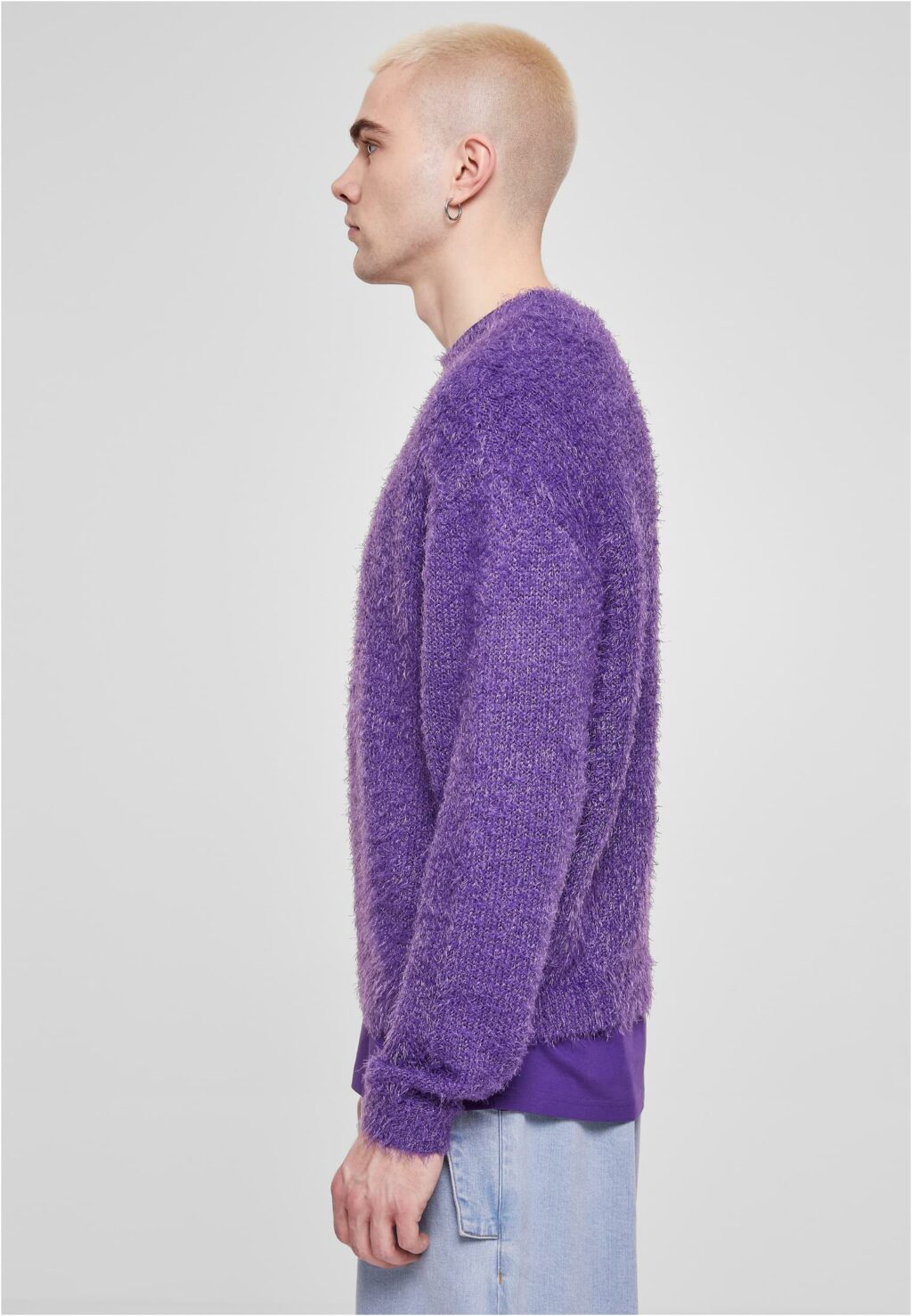 Urban Classics Feather Sweater realviolet TB6337