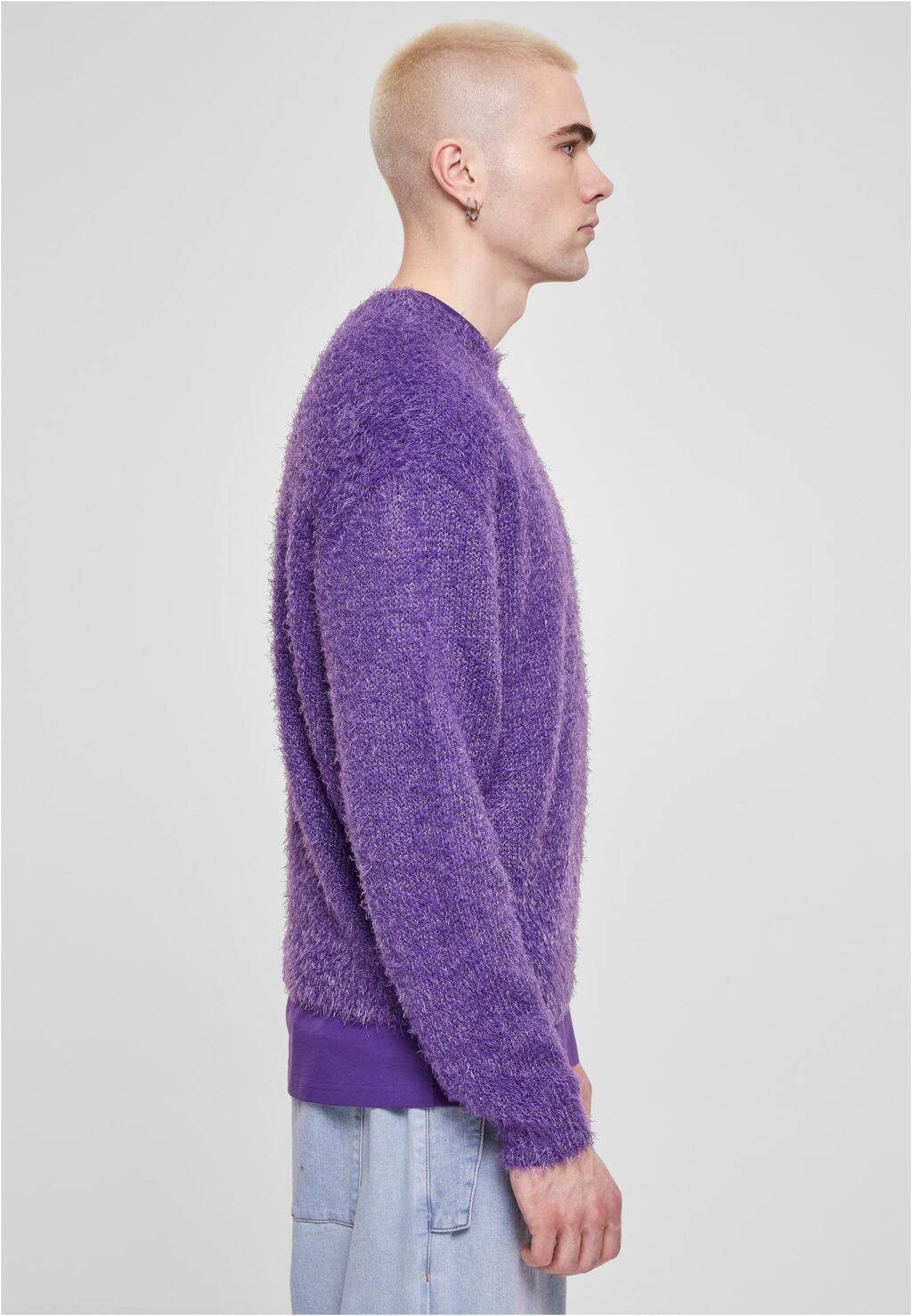 Urban Classics Feather Sweater realviolet TB6337