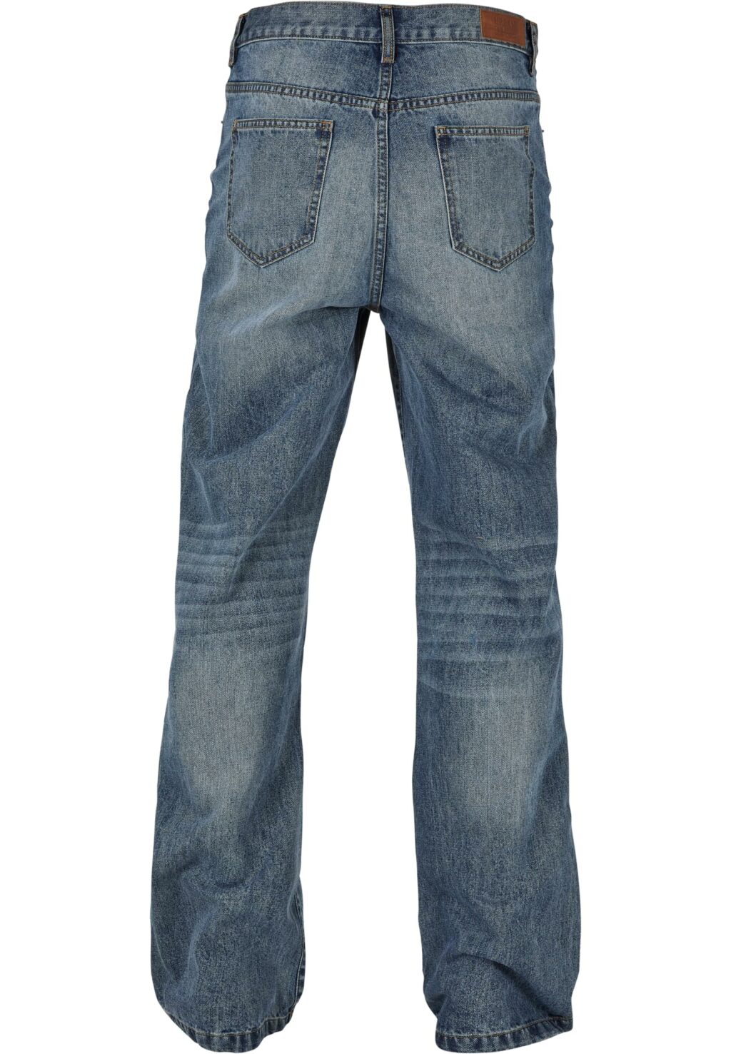 Urban Classics Flared Jeans sand destroyed washed TB6281