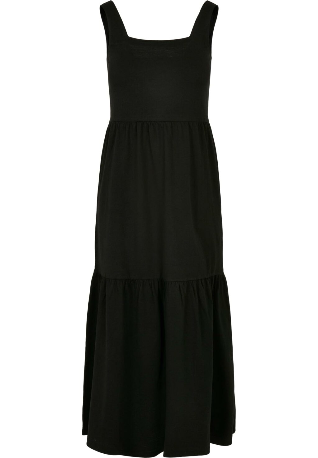 Urban Classics Ladies 7/8 Length Valance Summer Dress black TB4784