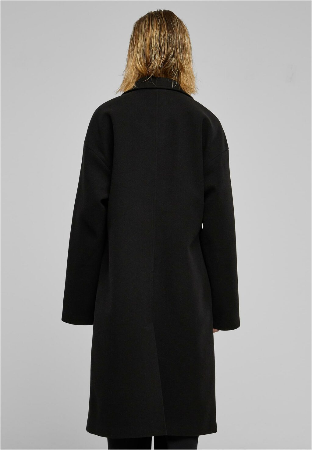Urban Classics Ladies Oversized Long Coat black TB6073