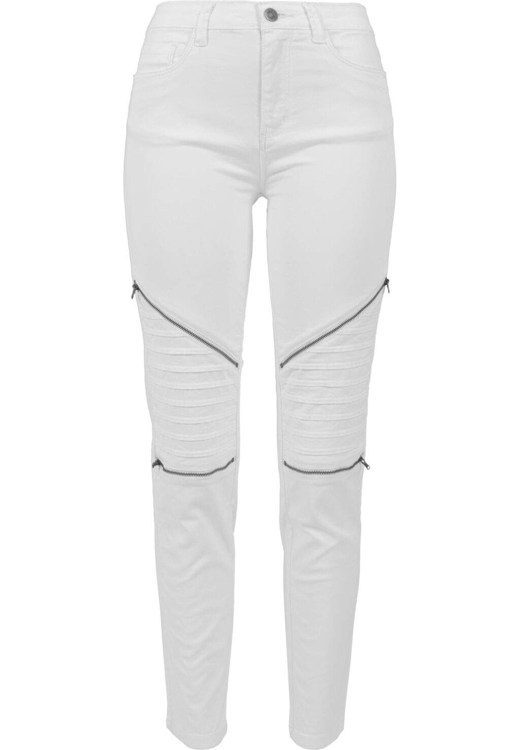 Urban Classics Ladies Stretch Biker Pants white TB1215