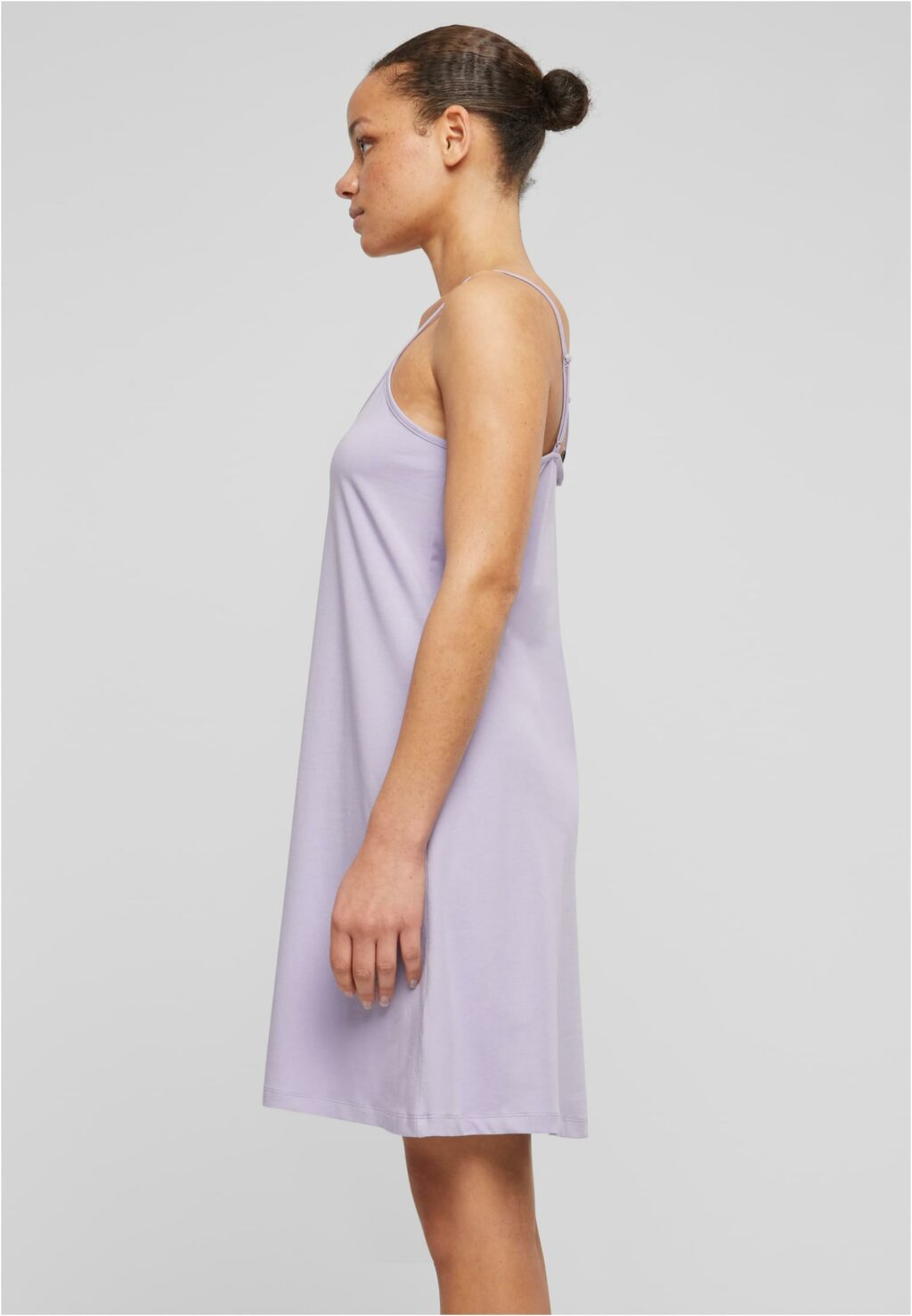 Urban Classics Ladies Stretch Jersey Hanger Dress dustylilac TB6877