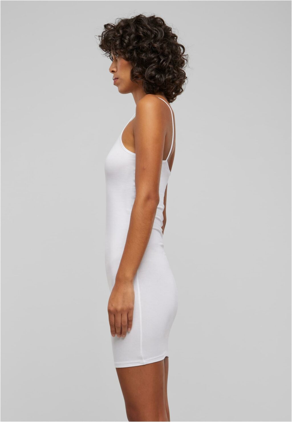 Urban Classics Ladies Stretch Jersey Slim Dress white TB6878