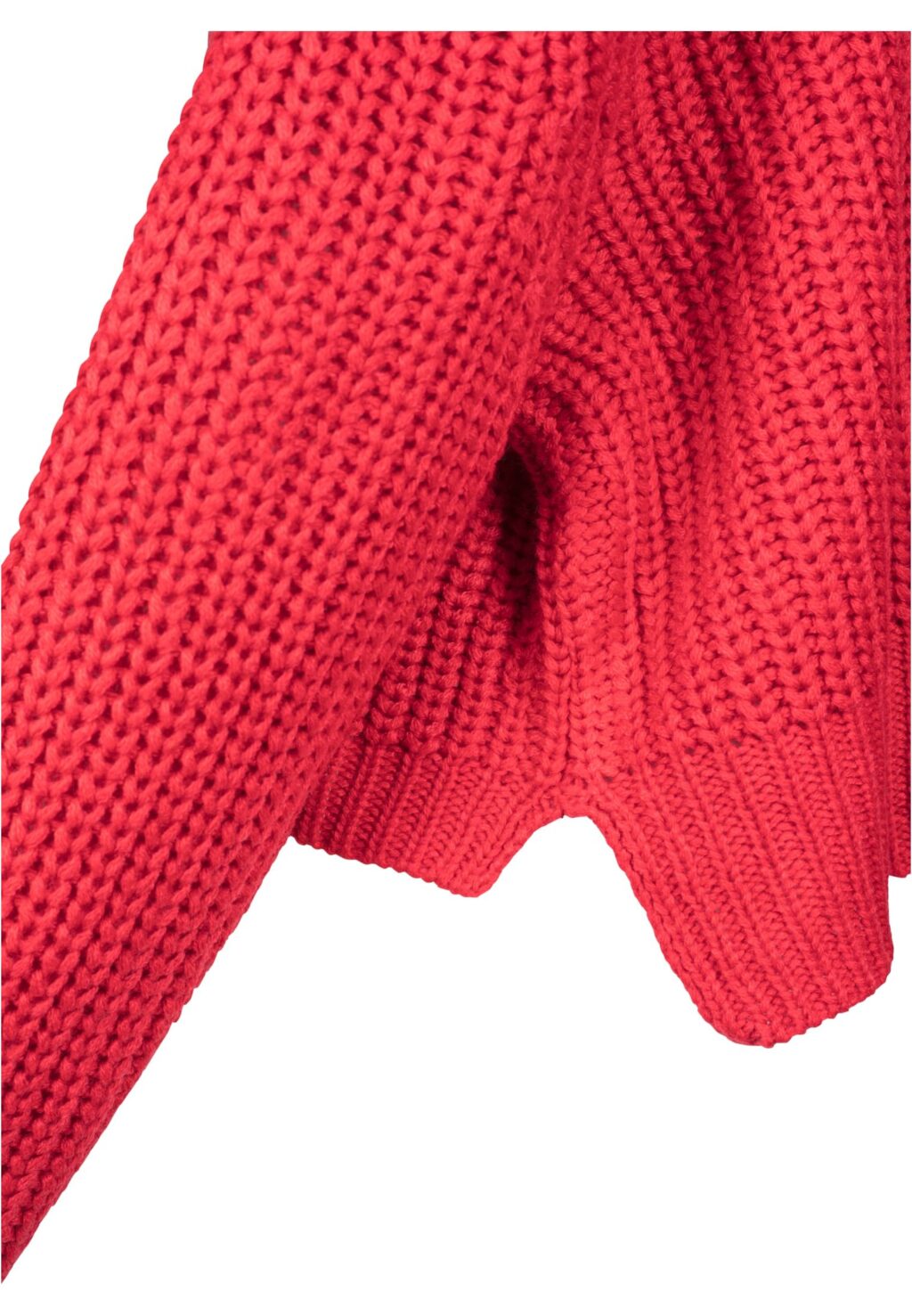 Urban Classics Ladies Wide Oversize Sweater fire red TB2359
