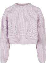 Urban Classics Ladies Wide Oversize Sweater softlilac TB2359