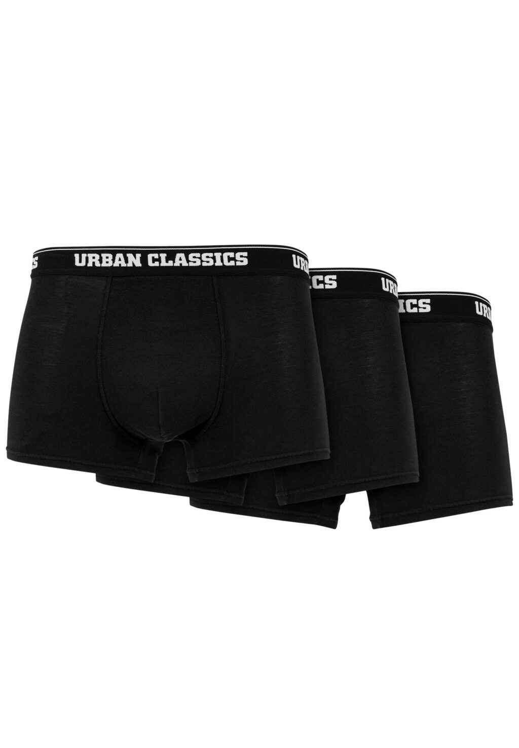 Urban Classics Men Boxer Shorts 3-Pack black PP1277