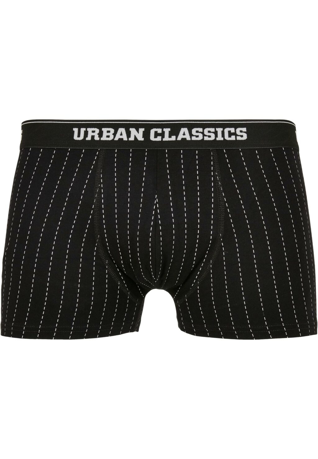 Urban Classics Organic Boxer Shorts 3-Pack pinstripe aop+black+treegreen TB3838