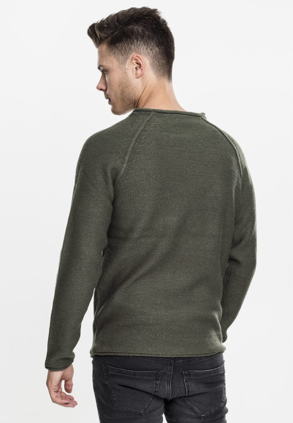 Urban Classics Raglan Wideneck Sweater olive TB1425