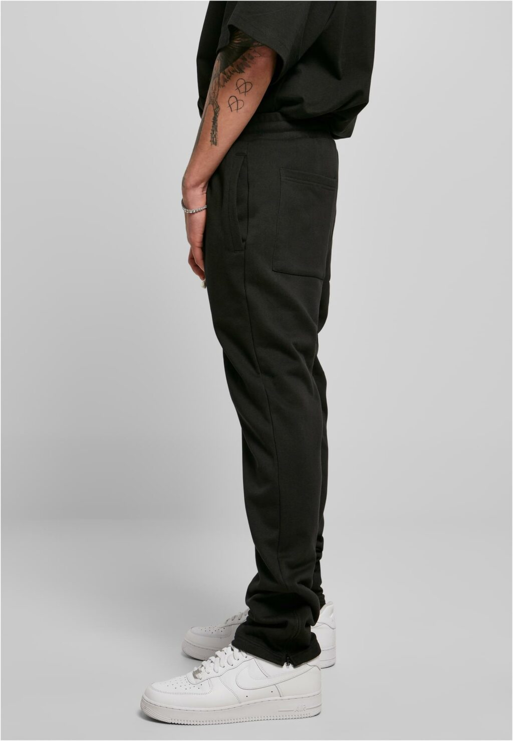 Urban Classics Side-Zip Sweatpants black TB4950