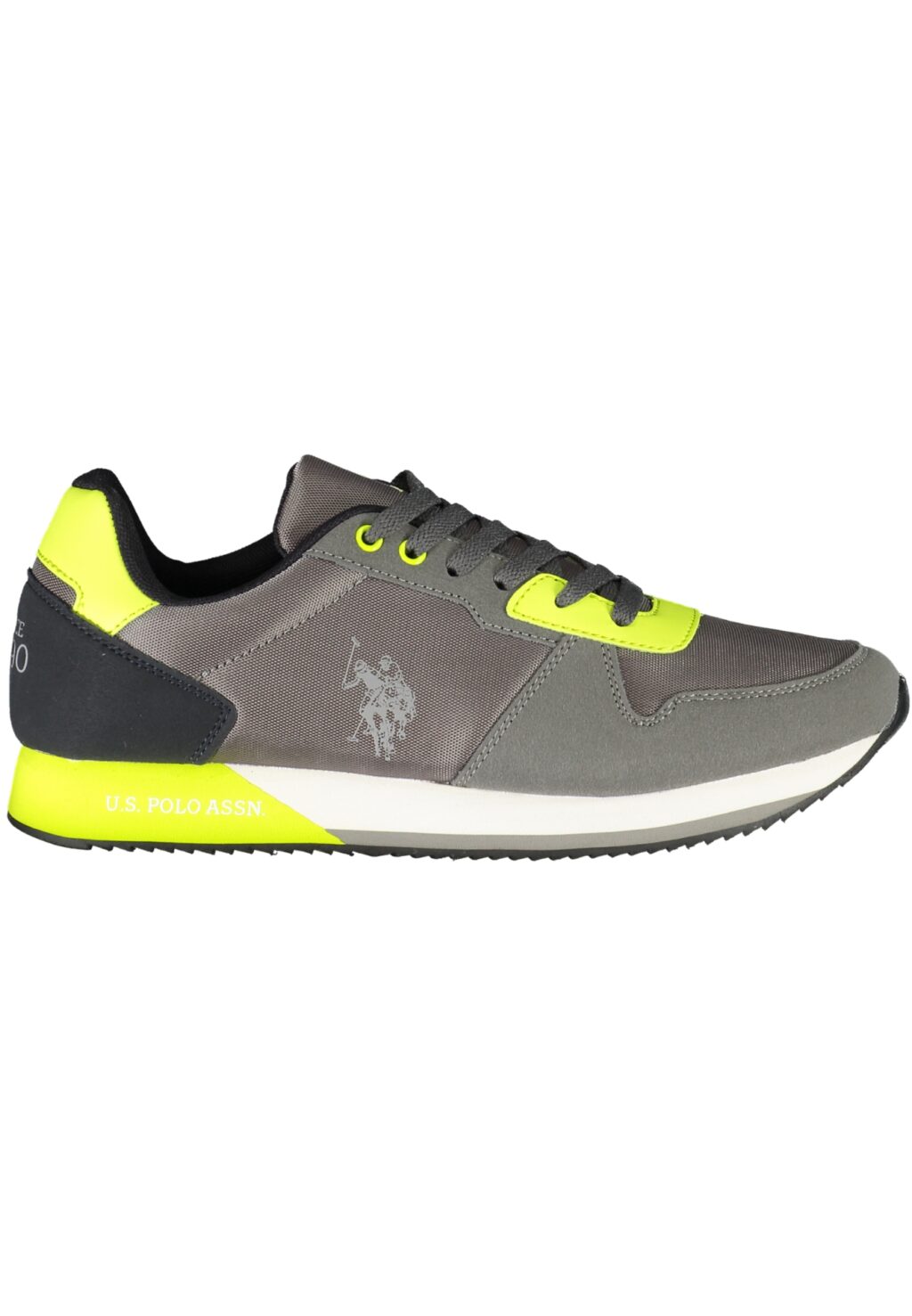 US POLO BEST PRICE GRAY MEN'S SPORTS SHOES NOBIL011MCNH1_GRDGR001