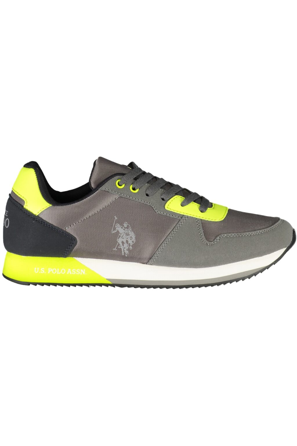 US POLO BEST PRICE GRAY MEN'S SPORTS SHOES NOBIL011MCNH1_GRDGR001