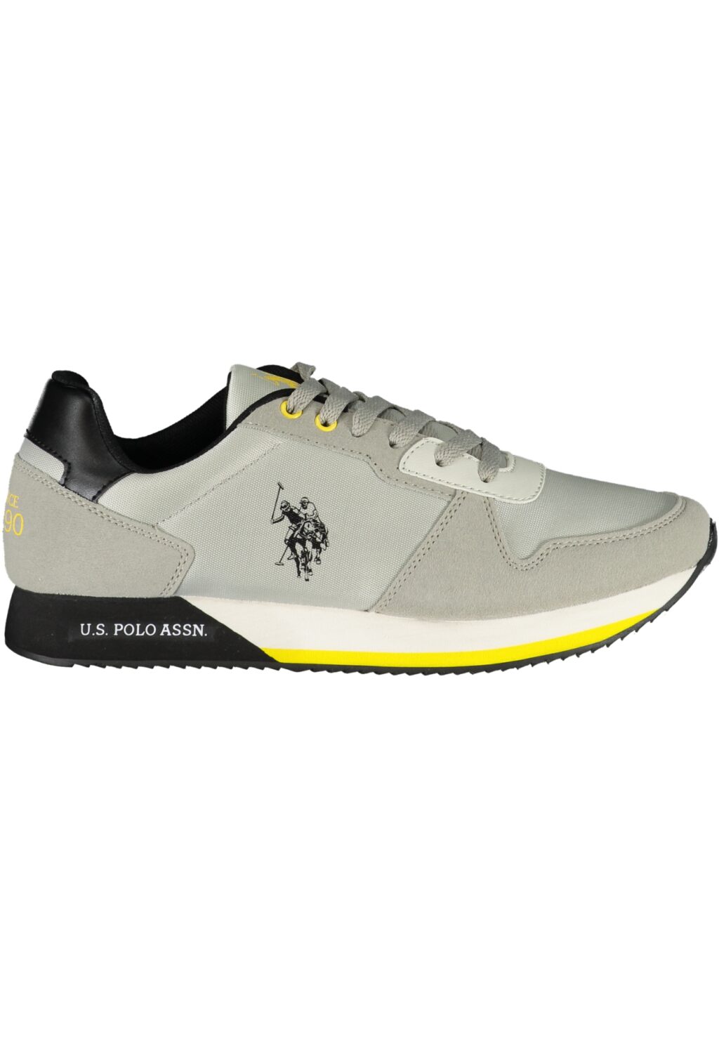US POLO BEST PRICE GRAY MEN'S SPORTS SHOES NOBIL011MCNH1_GRLGR