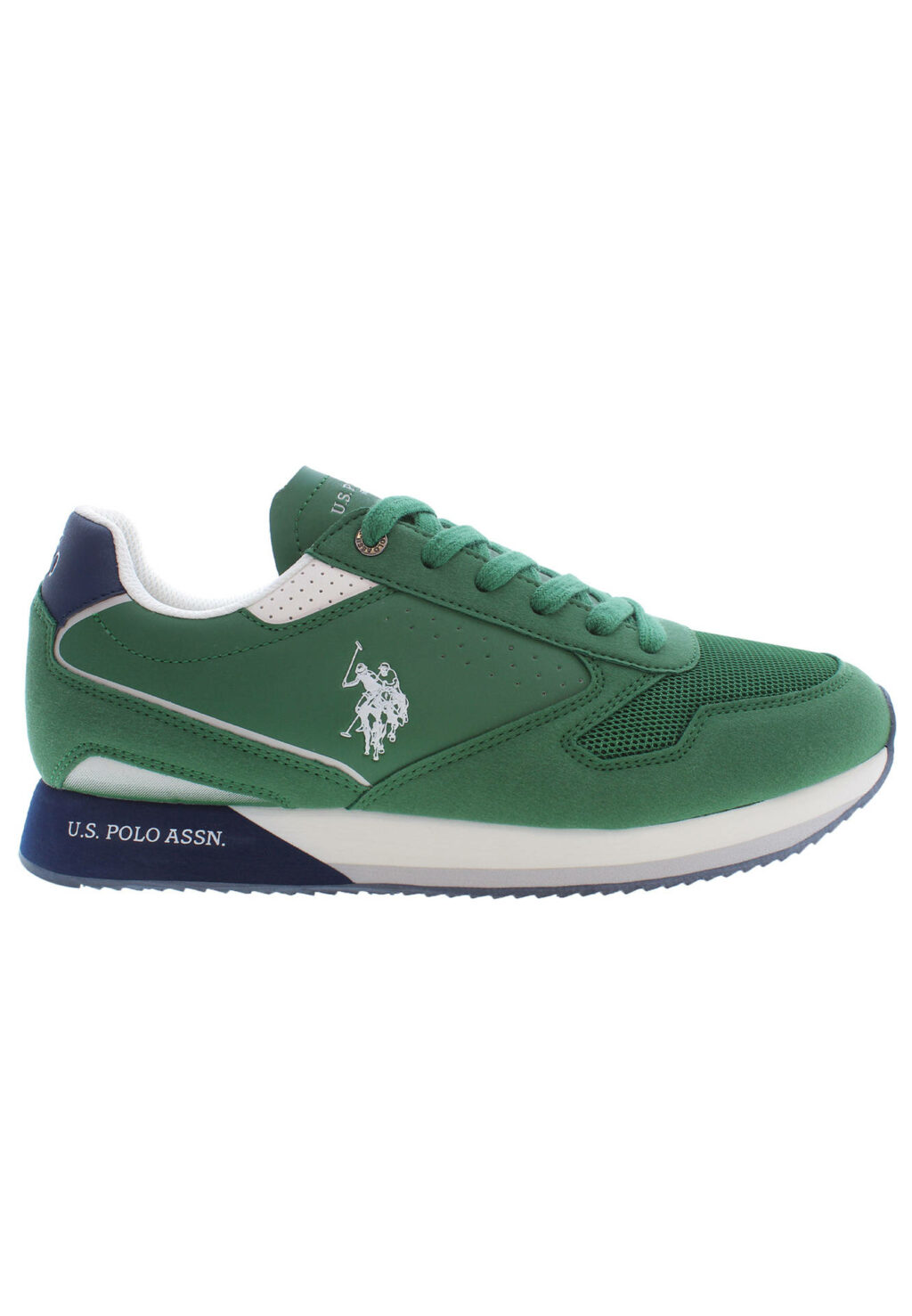 US POLO BEST PRICE GREEN MAN SPORT SHOES NOBIL003M3HY4_VERDE_GRE001