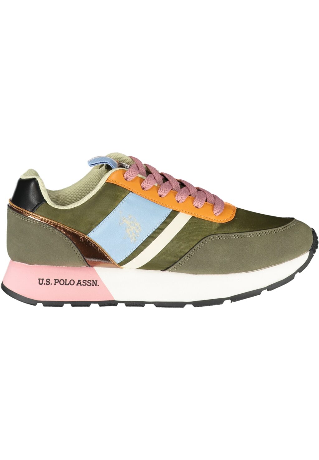 US POLO BEST PRICE GREEN WOMEN'S SPORTS SHOES KITTY001WCNH1F_VEOLI