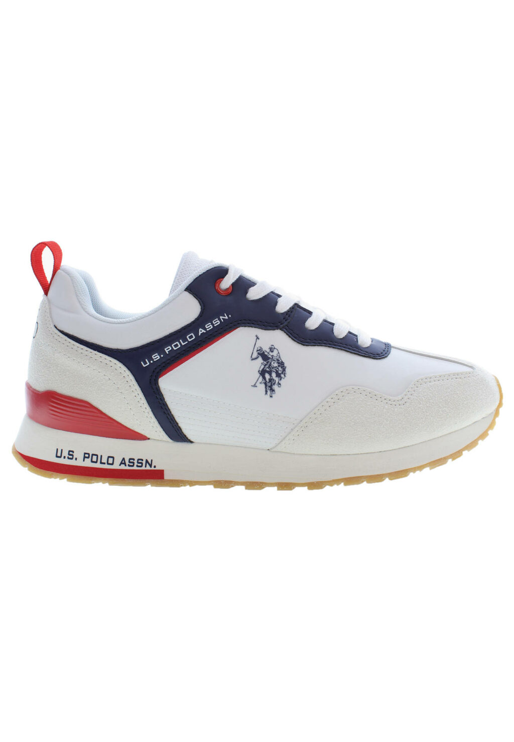 US POLO BEST PRICE WHITE MEN'S SPORT SHOES TABRY002M3TH1_BIANCO_WHI